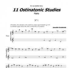 11 Ostinatonic Studies von Annette Kruisbrink 
