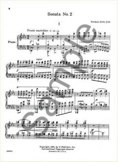 Sonata No. 2 von Norman Dello Joio für Klavier im Alle Noten Shop kaufen
