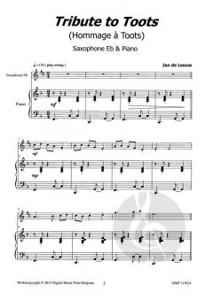 Tribute to Toots von Jan de Leeuw 