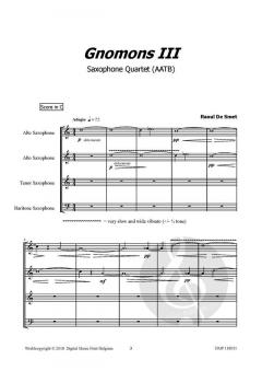 Gnomons 3 von Raoul De Smet 