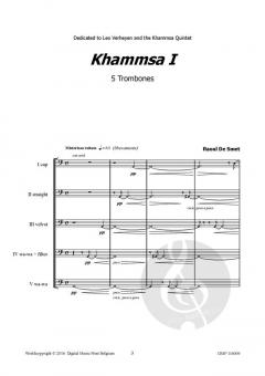 Khammsa 1 von Raoul De Smet 