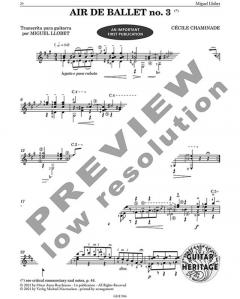 Llobet Guitar Works Vol. 6 - Solo Transcriptions III von Miguel Llobet 