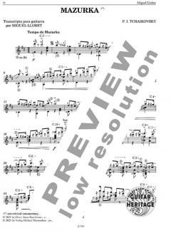 Llobet Guitar Works Vol. 6 - Solo Transcriptions III von Miguel Llobet 