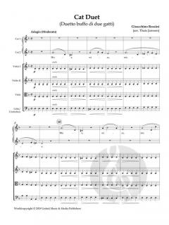 The Cat Duet von Gioacchino Rossini 