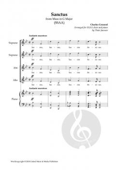 Sanctus von Charles Gounod 