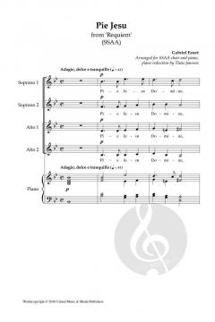 Pie Jesu from Requiem von Gabriel Fauré 