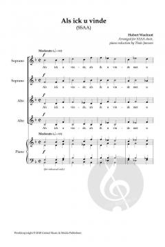 Als ick u vinde von Hubert Waelrant 