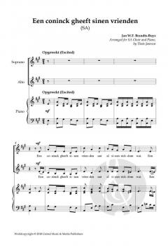 Een coninck gheeft sinen vrienden von Jan W. F. Brandts-Buys 