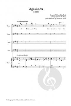 Agnus Dei von Charles Villiers Stanford 
