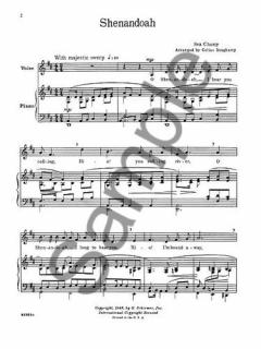 Shenandoah From Five Sea Chanties von Celius Dougherty 