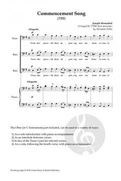 Commencement Song von Joseph Mosenthal 