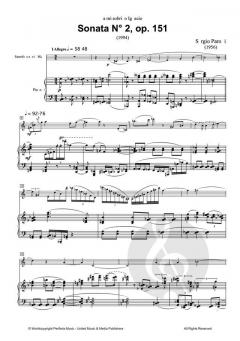 Sonata No. 2 op. 151 von Sergio Parotti 