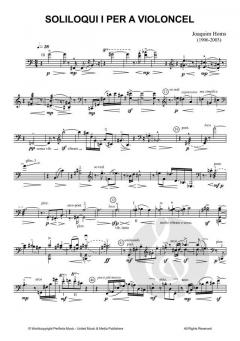 3 Soliloquis von Joaquim Homs 