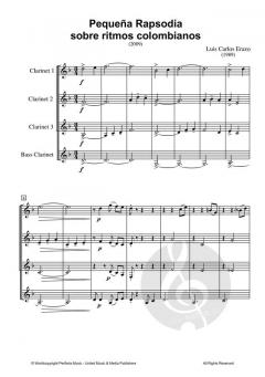 Pequeña Rapsodia sobre Ritmos Colombianos von Luis Carlos Erazo 
