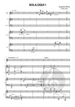 2 Soliloquis von Joaquim Homs 