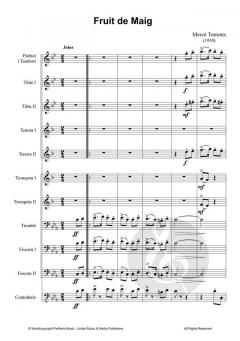 Fruit de Maig: Sardana per a Cobla von Mercé Torrents 