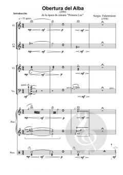Obertura del alba von Sergio Fidemraizer 