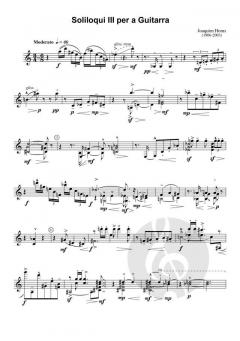 Soliloqui III von Joaquim Homs 