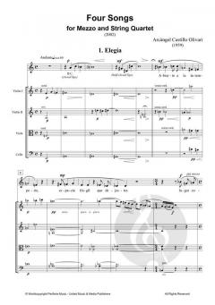 4 Songs von Arcángel Castillo-Olivari 