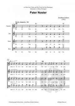 Pater Noster von Jonathan Adams 