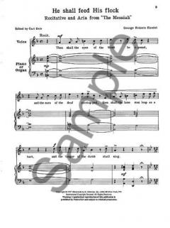 He Shall Feed His (From Messiah) von Georg Friedrich Händel 