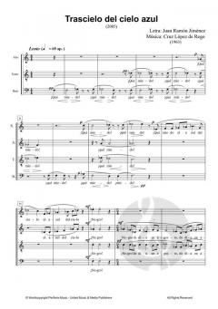 Trascielo del cielo azul von Cruz López de Rego 