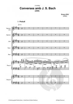 Converses amb J. S. Bach von Ramón Ribé 