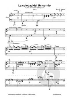 La Soledad del Unicornio von Tomás Marco 