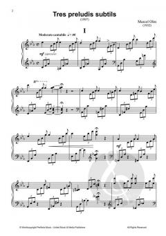 Tres preludis subtils von Marcel Olm 