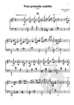 Tres preludis subtils von Marcel Olm 