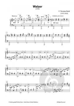 Walzer von Francesc Taverna-Bech 