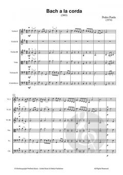 Bach a la corda von Pedro Pardo 