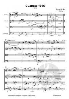 Cuarteto von Josep Soler 