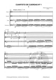Cuarteto de cuerdas No. 1 von Martín Ledesma 