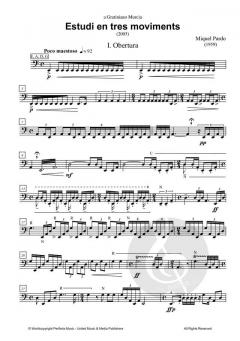 Estudi en tres moviments von Miquel Pardo 