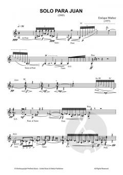 Solo para Juan von Enrique Muñoz 