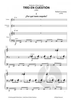 Trio en Cuestión von Rafael Cavestany 