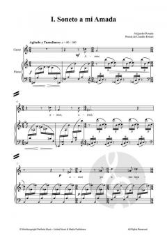 3 sonetos de amor op. 14 von Alejandro Román 