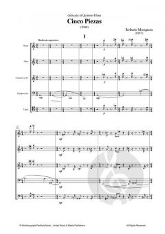 Cinco Piezas von Roberto Mosquera 