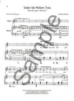 Under The Willow Tree von Samuel Barber 