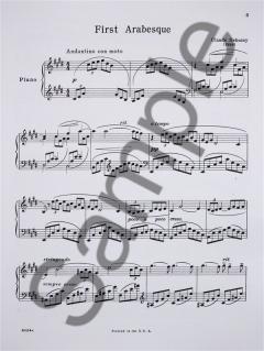 First Arabesque For Piano von Claude Debussy 