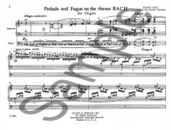 Prelude and Fugue on the Theme Bach (Great Performers Edition) von Franz Liszt 