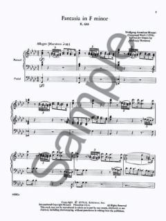 Fantasia in F Minor KV 608 (Great Performers Edition) von Wolfgang Amadeus Mozart 