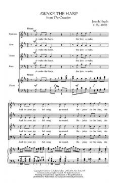 Awake The Harp From The Creation (Joseph Haydn) 