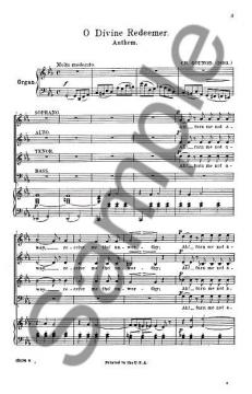 O Divine Redeemer Organ (Charles Gounod) 