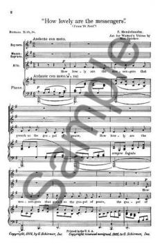 How Lovely Are The Messengers From St. Paul (Felix Mendelssohn Bartholdy) 