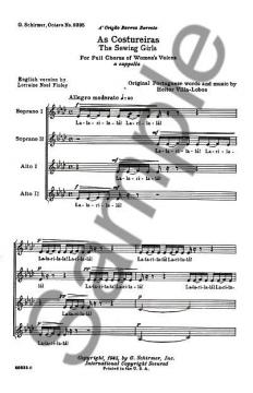 As Costureiras The Sewing Girls (Hector Villa-Lobos) 