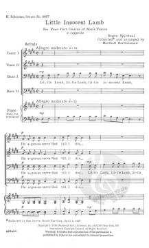 Little Innocent Lamb 