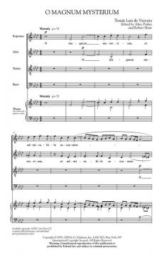 O Magnum Mysterium (Tomas Luis de Victoria) 