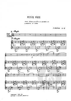 Petite Pièce von Albert Gossiaux 